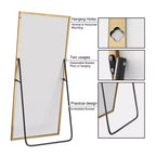 Specchio a figura intera 71H x 31W Specchio decorativo da parete Specchio da terra grande autoportante