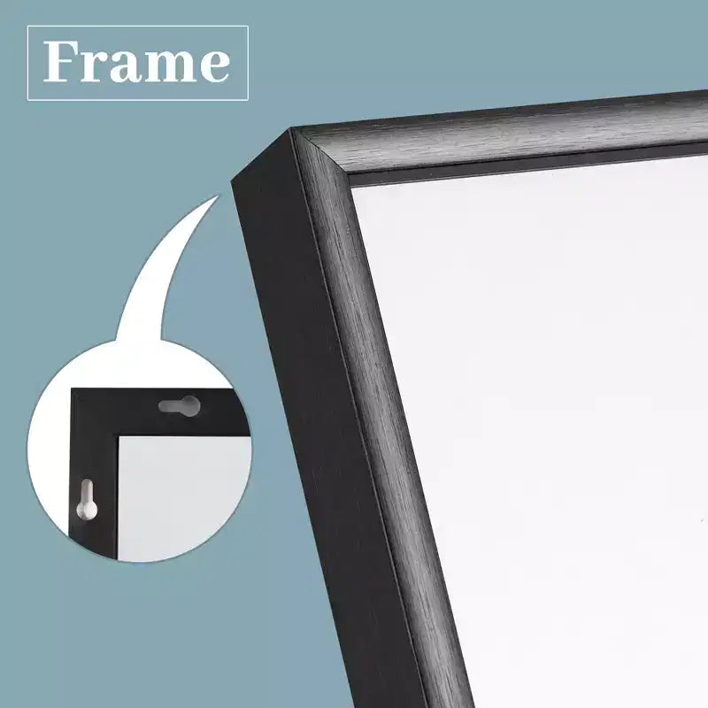 Specchio a figura intera 71H x 31W Specchio decorativo da parete Specchio da terra grande autoportante