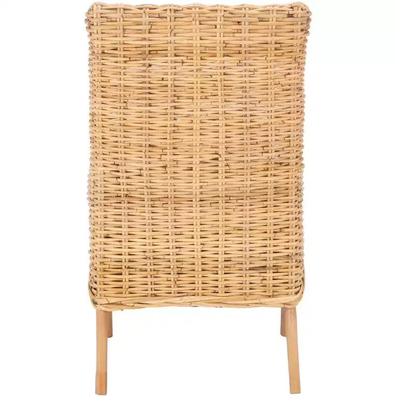Sedia in vimini Nancy con cuscino - ACH6518