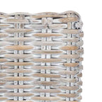 Sedia in vimini Nancy con cuscino - ACH6518