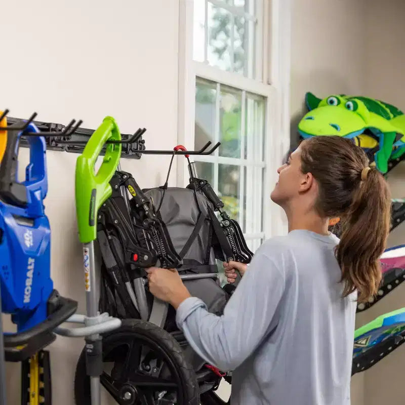 Organizzatore da garage modulare multiuso da 48 pezzi regolabile | Carico massimo 204 kg