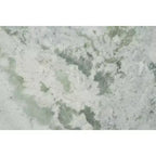 Tavolino d'appoggio Deaconwell in marmo bianco e verde