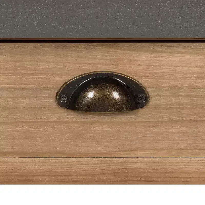 Consolle in Legno Rettangolare Rutledge, 48x16x32, Marrone Rustico