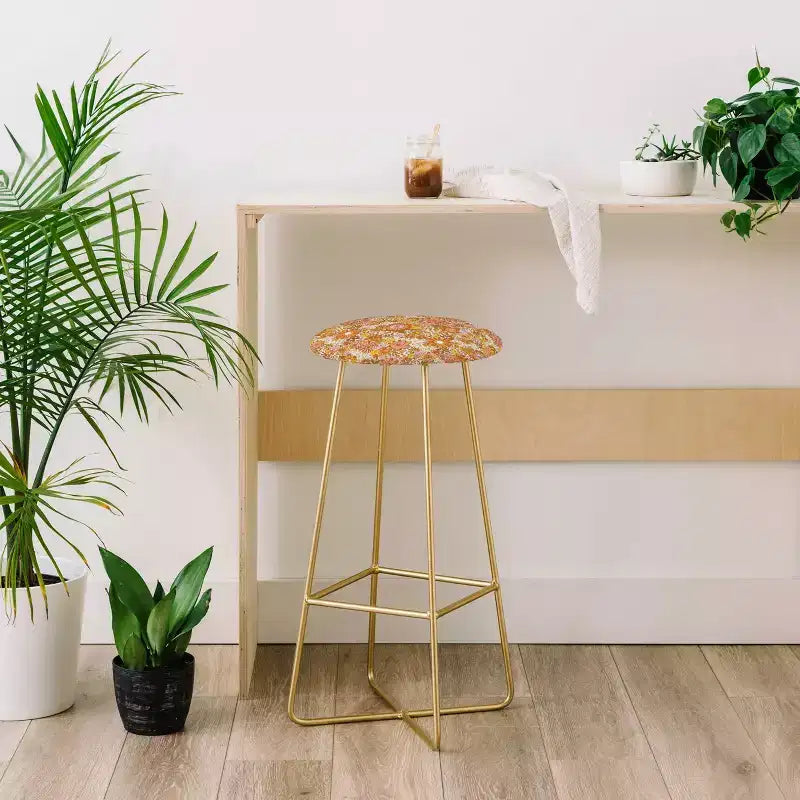 Sgabello da bar con motivo floreale Sundry Society