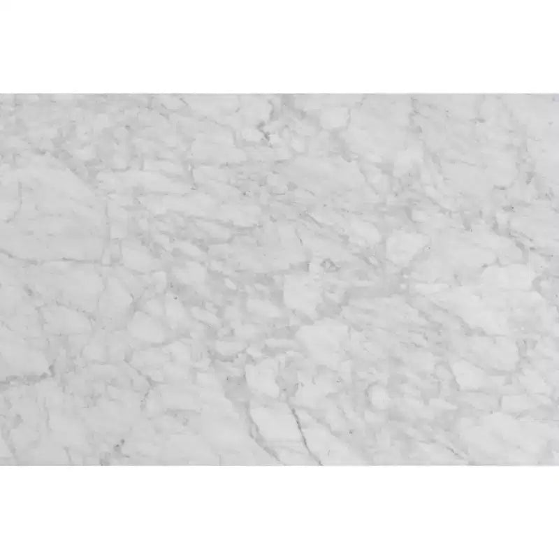 Tavolino da caffè Vezzana 31 Square in marmo di Carrara bianco italiano