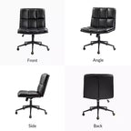 Sedia da ufficio girevole a 360 gradi Hilda Modern