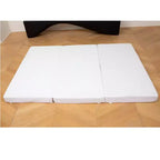 Materasso pieghevole a 4 ante con 1 strato di memory foam infuso in gel