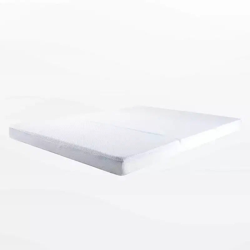 Materasso pieghevole a 4 ante con 1 strato di memory foam infuso in gel