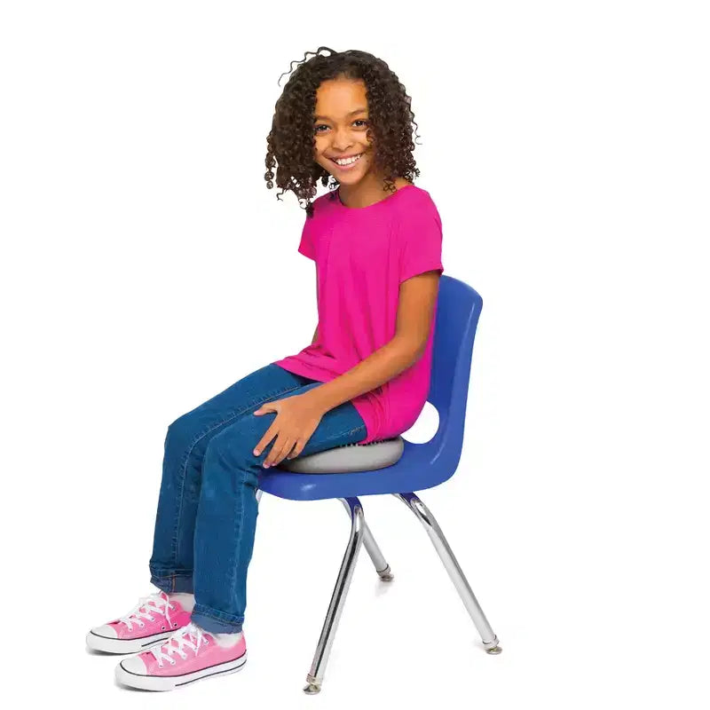 Cuscino Sensoriale Little Wiggle Seat, Argento