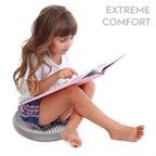 Cuscino Sensoriale Little Wiggle Seat, Argento