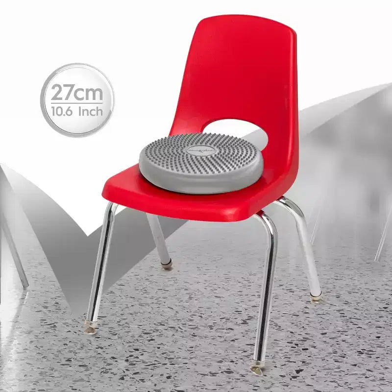 Cuscino Sensoriale Little Wiggle Seat, Argento