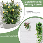 Schermo divisorio esterno in metallo autoportante 72A x 47L - Pannelli decorativi per patio